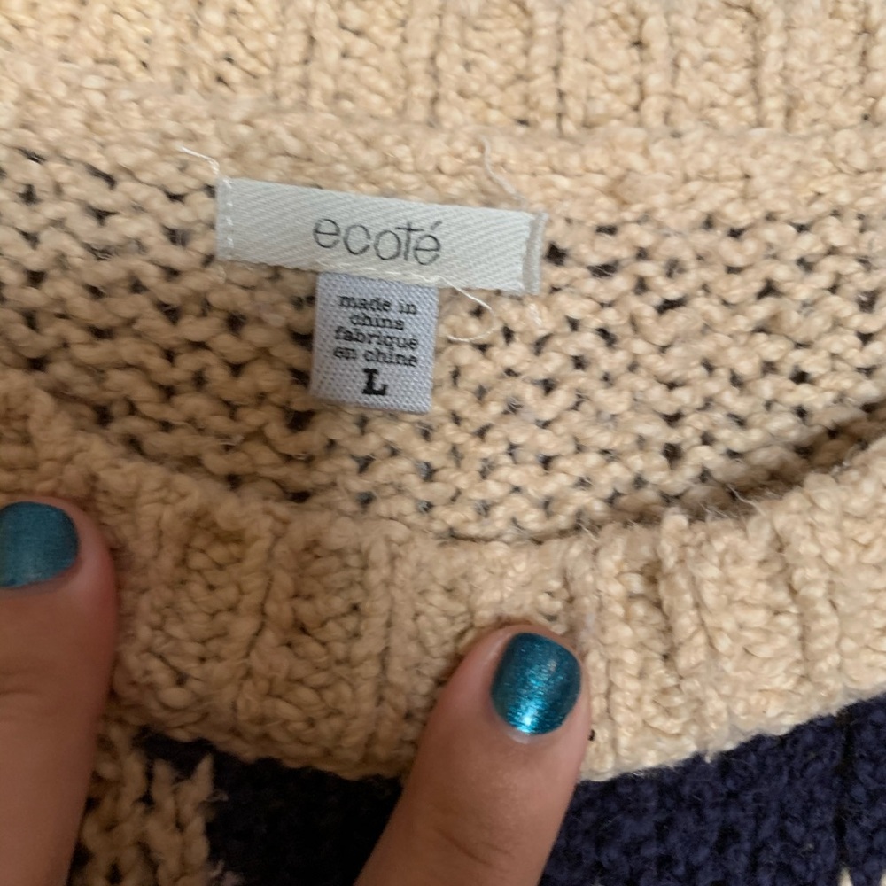 Cropped sweater - Picture 3 of 4